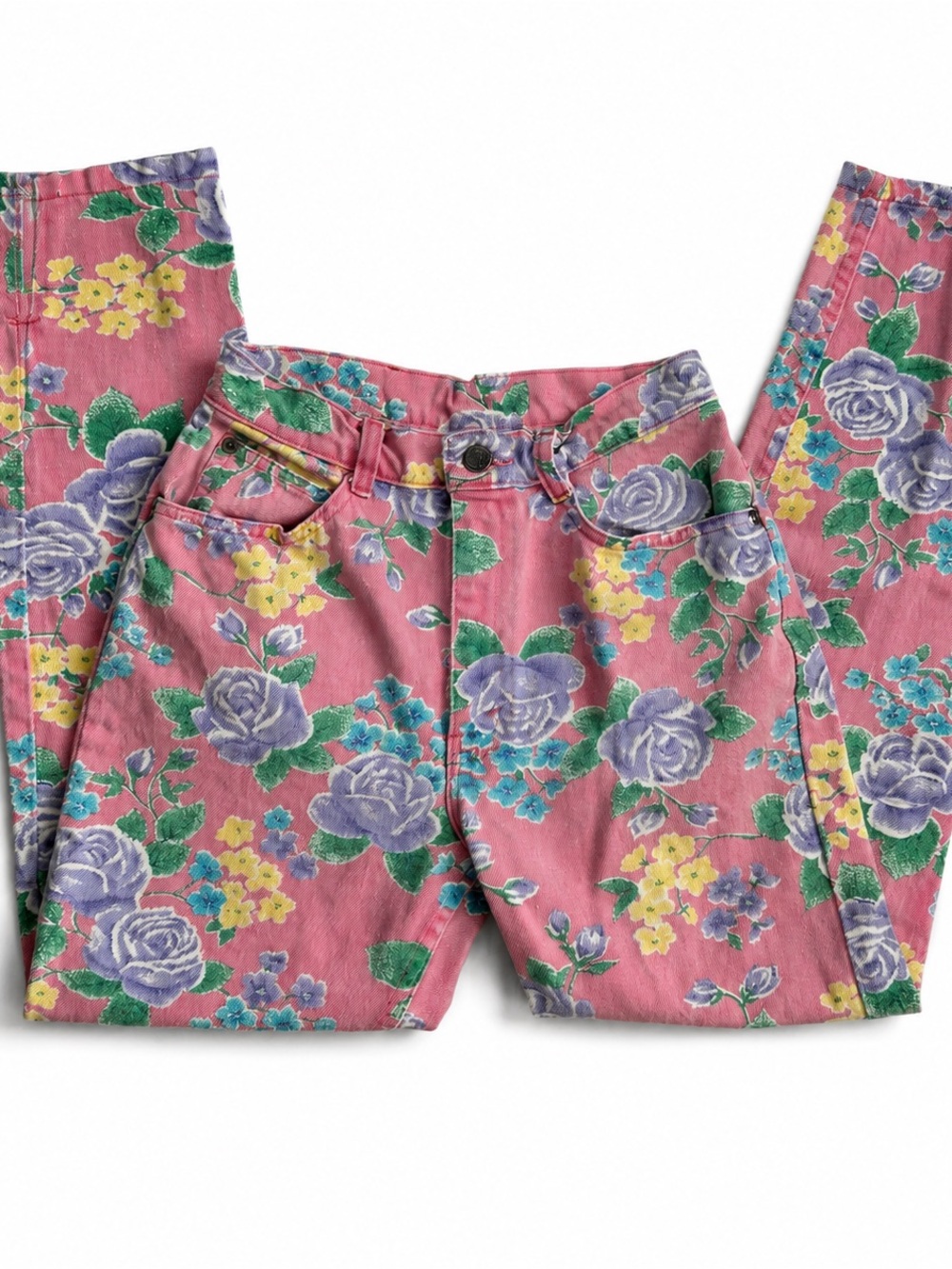 Vintage Gitano Express Floral High Rise Jeans – Size 24